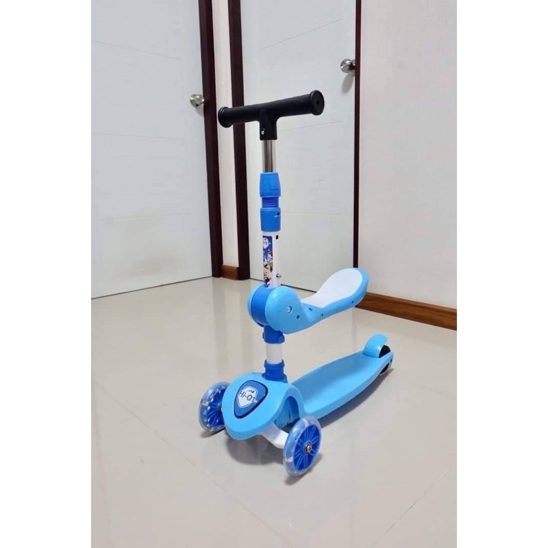 สกุ๊ตเตอร์ นักผจญภัย 2 in 1 Explorer scooter ล้อมีไฟ