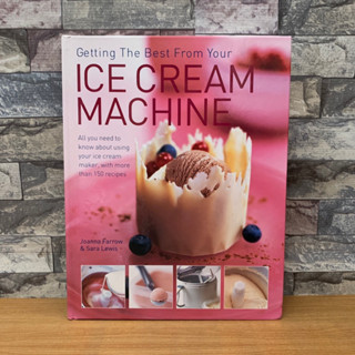 หนังสือปกแข็ง ICE CREAM MACHINE มือ2