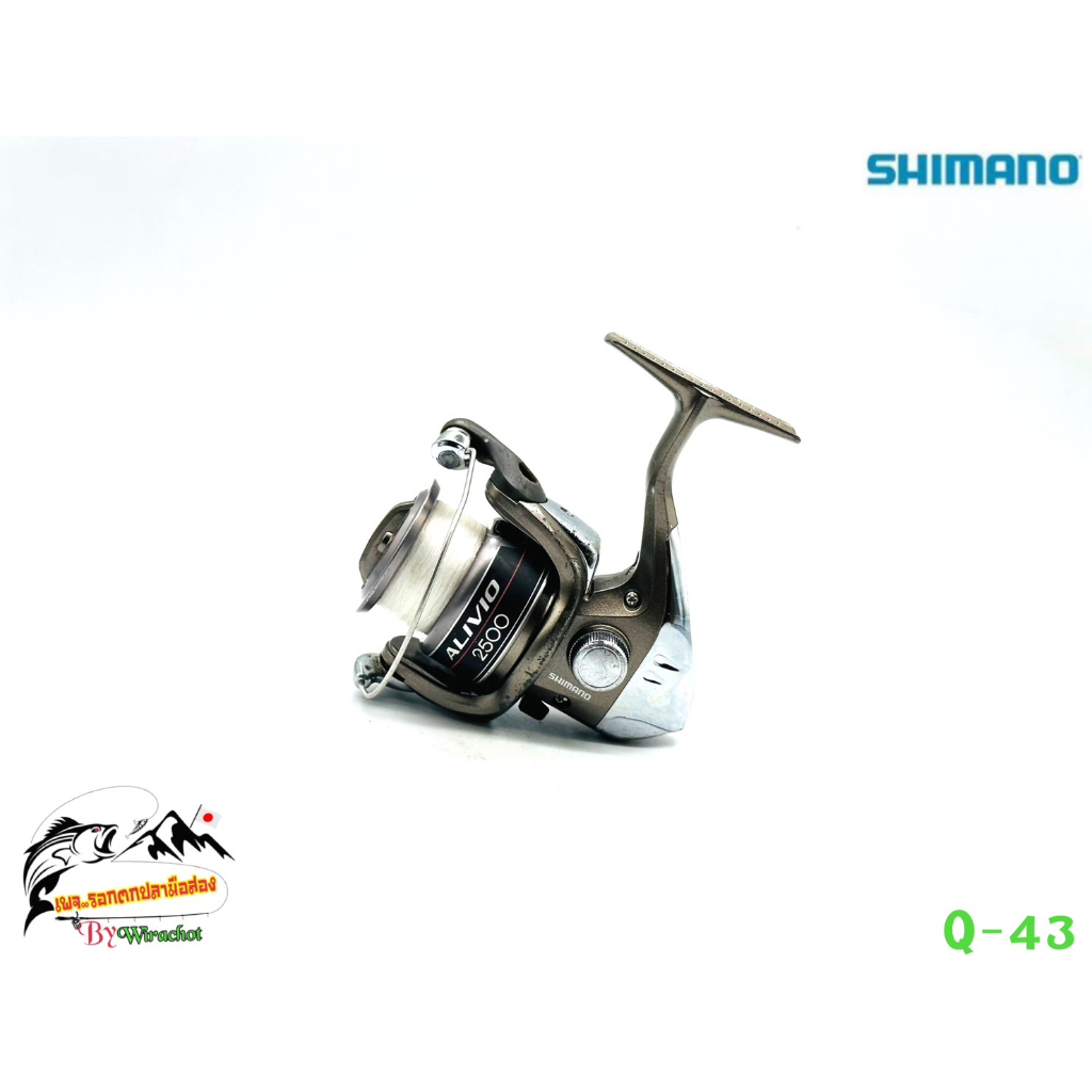 รอก รอกญี่ปุ่น รอกญี่ปุ่นมือ2 รอกตกปลา Shimano (ชิมาโน่) Alivio-2500 (Q-43) ญี่ปุ่นมือสอง รอกตกปลาหน