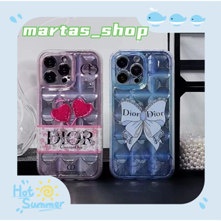 ❤️ส่งของขวัญ❤️ เคสไอโฟน 11 12 13 14 Pro Max สไตล์คู่รัก ระดับสูง แฟชั่น ความนิยม ฤดูร้อน Case for iPhone สาวน่ารักหัวใจ