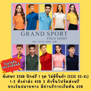 เสื้อโปโล เนื้อผ้าไมโคร ปักโลโก้ฟรี 1 จุด