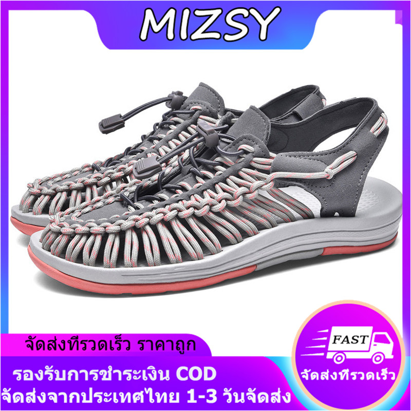 รับรองเท้าแตะผู้หญิง 1-3 วันรองเท้าชายหาดระบายอากาศได้ดีไซส์ 35-44