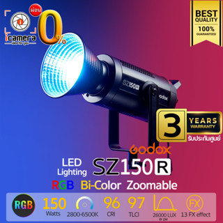 ผ่อน 0%** Godox LED SZ150R RGB Bi-Color Zoomable COB LED Light  2800K-6500K 150W - Bowen - รับประกันศูนย์ Godox 2ปี