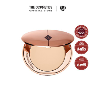 Charlotte Tilbury Airbrush Flawless Finish 8g - Medium ชาร์ลอต ทิวเบอรี่ แป้งฝุ่นอัดแข็ง ผิวผ่อง สำหรับผิวปานกลาง