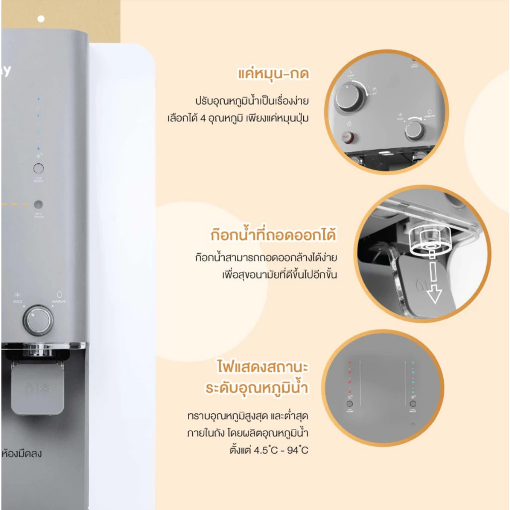 เครื่องกรองน้ำ Coway รุ่น Villaem thumbnail 5