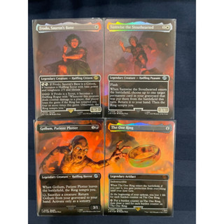 Magic The Gathering  The One Ring (Bundle Foil) Set 4 ใบ