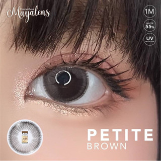 Bigeye Petite สีเทา สีน้ำตาล คอนเเทคเลนส์กรองเเสง Mayalens ✨คอนเเทคเลนส์กรองเเสง✨