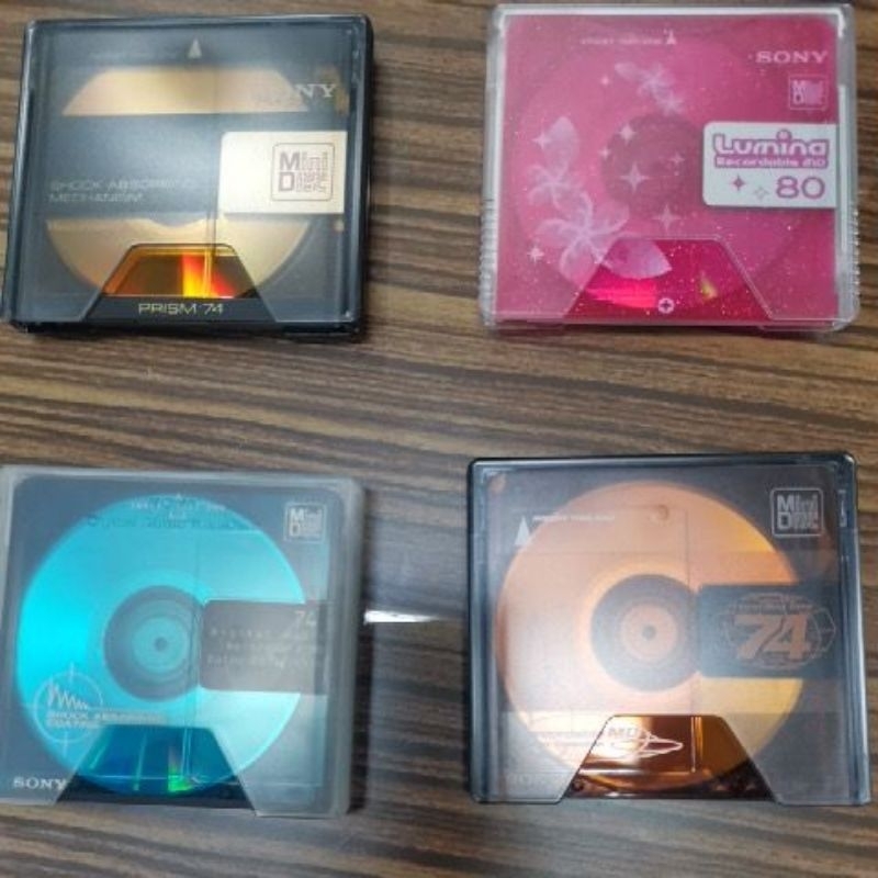 แผ่น md มือ2 mini disk made in japan