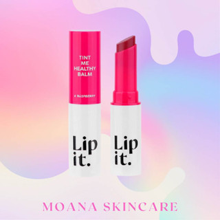 LIP IT Tint Me Healthy Balm 3g #01 Raspberry