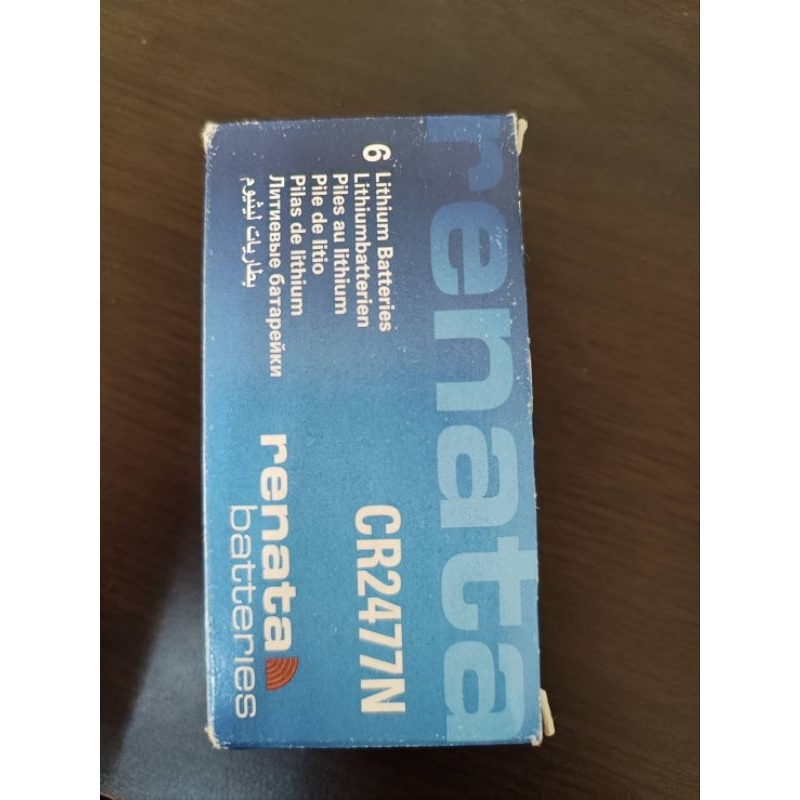 ถ่านกระดุม* Renata CR2450N จำนวน 1ก้อน *รีโมท BMWของแท้, CR2450 N ของใหม่