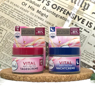Balea vital cream tages/nacht(วัย40UP)ครีมชะลอริ้วรอยเยอรมัน กลางคืน/กลางวัน 50ml