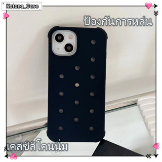 🎐จัดส่งภายใน24ชม🎐เคส for iPhone 11 14 Pro Max Case for iPhone 12 13 ป้องกันการตก การป้องกัน  มีรู เรียบง่าย เคสมือถือโบโ