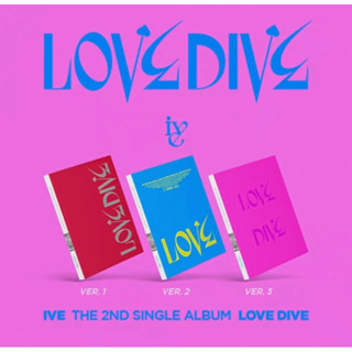 อัลบั้ม Love Dive ปกชมพู - IVE (ซีล/พร้อมส่ง)