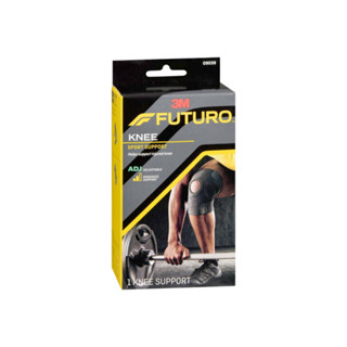 ฟูทูโร่ สปอร์ต อุปกรณ์พยุงหัวเข่า รุ่นปรับกระชับได้ 3M Futuro Sport Knee Support (รุ่นกล่องดำใหม่)