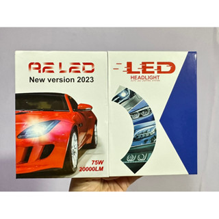 1 คู่ หลอดไฟหน้ารถยนต์ AE LED แสงขาว 20000lm