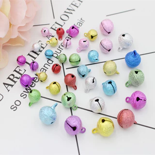 พร้อมส่ง🐱กระดิ่งDIY🌸กระดิ่งสวยๆเสียงดังหลากสีสัน#พิเศษแถมห่วงทุกชิ้น