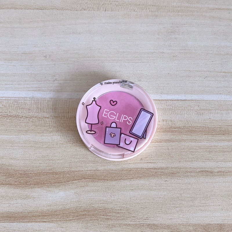 Eglips cheek fit blusher สี02 ตี80% สีน่ารักมากก หายากแล้ว แบรนด์เลิกผลิต