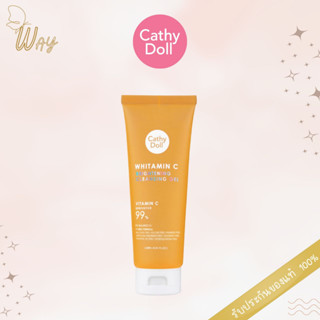 เคที่ดอลล์ ไวท์ทามินซี ไบรท์เทนนิ่ง คลีนซิ่ง เจล 120ml Cathy Doll Whitamin C Brightening Cleansing Gel 120ml