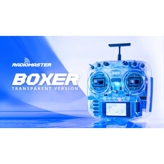 Radiomaster Boxer Radio Controller Tranparent Color [บอดี้ใส]  Mode2 ELRS Gimbal V4 EDGETX