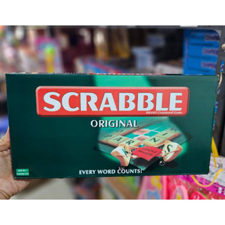 เกมscabble เกมสเเครบเบิล เกมกระดาน ต่อคำศัพท์ ฝึกภาษาอังกฤษ vocabulary***สินค้าพร้อมส่ง