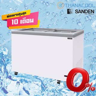 ตู้แช่แข็งฝากระจกเรียบ SANDEN รุ่น SNG-0605 สีขาว ขนาด 21.2 คิว