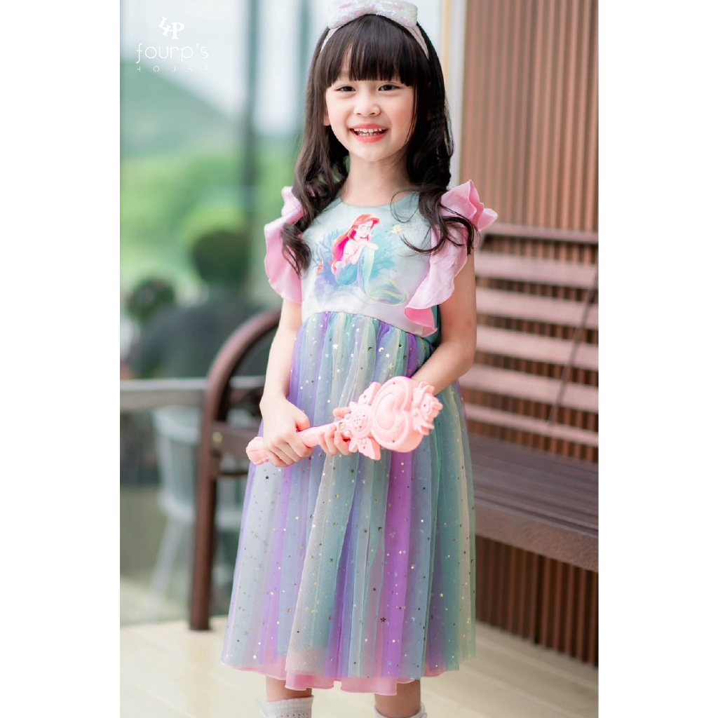 DISNEY PRINCESS : 050126 เดรสเด็กลิขสิทธิ์แท้