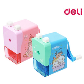 [♥สินค้าพร้อมส่ง♥]เครื่องเหลาดินสอ กบเหลาดินสอ Deli No.0739 ที่เหลาดินสอ กบเหลาดินสอแบบมือหมุน [S24]