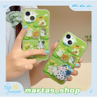 ❤️ส่งของขวัญ❤️ เคสไอโฟน 11 12 13 14 Pro Max ลูกสุนัข แฟชั่น ความนิยม เรียบง่าย การ์ตูน Case for iPhone สาวน่ารักหัวใจ