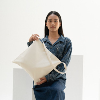 [ NEW ] HOBO LARGE - LILY WHITE / RUST BRAND