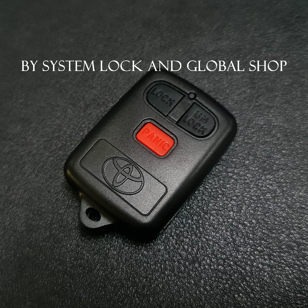 กรอบกุญแจรีโมท Toyota แบบ 3 ปุ่ม โตโยต้า