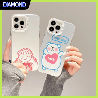 💲คูปองเคลม💲เคสไอโ case for iphone 11 12 เรียบง่ายและมีสไตล์ แบรนด์ไทด์ เคส 14 13 12 11 pro max ทนทาน ป้องกันการตก