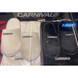 [พร้อมส่งแท้💯] รองเท้า CARNIVAL® Home &amp; Away "SLIPPER"   สีดำ / สีขาว