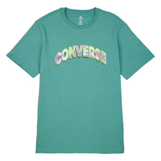 Converse เสื้อยืด รุ่น GRASS MIRROR TEE GREEN - 1324589CS3GNXX สีเขียว ผู้ชาย (10024589-A01)