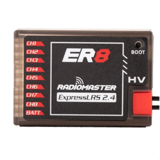 [รีซีฟ] Radiomaster ER8 2.4GHz ELRS PWM Receiver