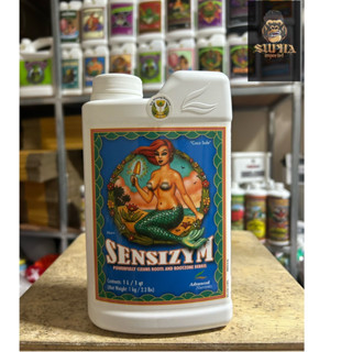 ปุ๋ย Sensizym Advanced Nutrients ปุ๋ยเสริมทุกช่วงการเติบโต ช่วยย่อยวัสดุอินทรีย์ในดิน ช่วยปรับปรุงดิน (ขวดแท้1L)