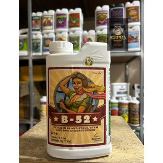 B-52 Advaned Nutrients วิตามินสำหรับพืช เพิ่มความแข็งแรง ปุ๋ย AN ปุ๋ย B52 ปุ๋ยเสริมดอก ปุ๋ยทำดอก ปุ๋ยนำเข้า (ขวดแท้1L)