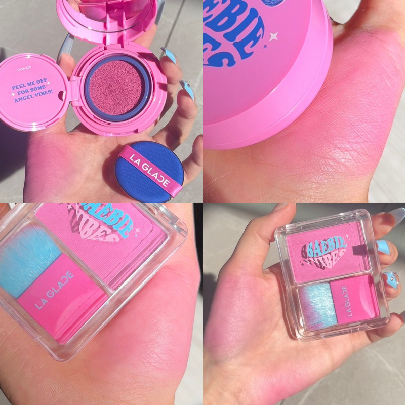 DUO BLUSH LAGLACE [ แบบฝุ่น&คุชชั่น ]