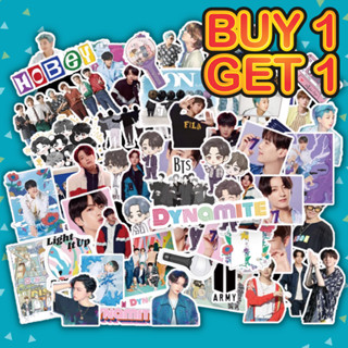 🆓1 FREE 1🆓 สติ๊กเกอร์ BTS บังทัน dicut 77 ชิ้น ไดนาไมท์