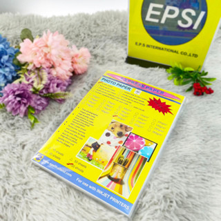 กระดาษขาวมัน กันน้ำ 180 แกรม/1 แพ็ค บรรจุ 100 แผ่น A4/180gsm glossy photo paper 100 sheets