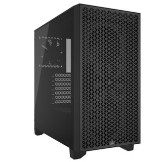 Corsair 3000D Airflow Black With 2xSP120 ELITE Fans (Non-RGB) Mid-Tower ATX Case (CC-9011251-WW)