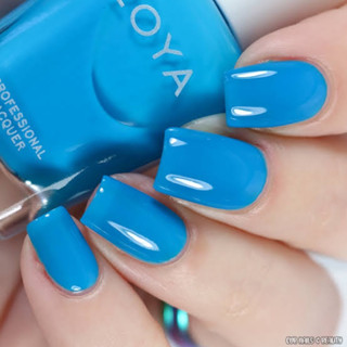 พร้อมส่ง Zoya Echo ฟ้านีออน เนื้อบางสร้างเลเยอร์ ฟินิชแม่ท ปราศจากสารเคมีอันตราย คนท้องทาได้ ออแกนิค  แท้ 💯%