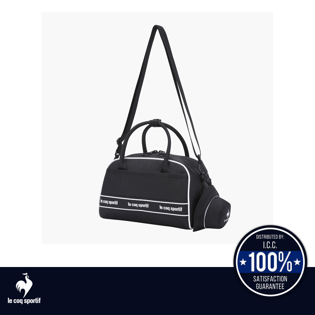 le coq sportif กระเป๋าถือ-สะพาย สีดำ (Handbag, lecoq)