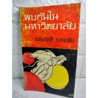 พบกันในมหาวิทยาลัย : เรื่องสั้น  วรรณกรรม : เฉลิมศักดิ์ รงคผลิน