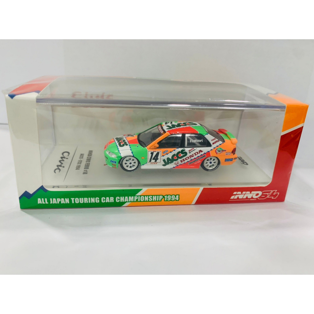 Inno64 1/64 Honda CIVIC Ferio EG9 Gr.A #14 JACCS JTCC 1994