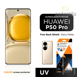 Ablemen UV Glue ฟิล์มกระจกนิรภัย Huawei P50 Pro