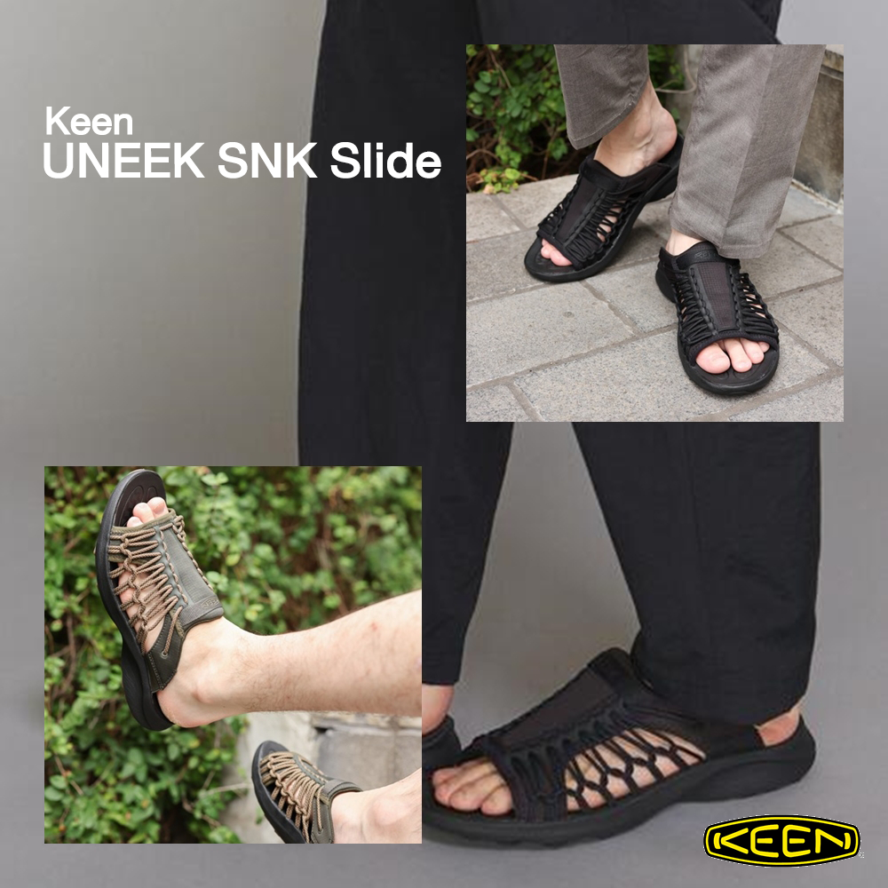 [ลด30% เก็บโค้ด 2406FASHDD] KEEN UNEEK SNK Slide รองเท้า คีน แท้ ได้ทั้งชายหญิง