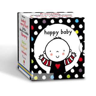 DKTODAY หนังสือ USBORNE BABYS VERY FIRST LITTLE  BLACK AND WHITE LIBRARY