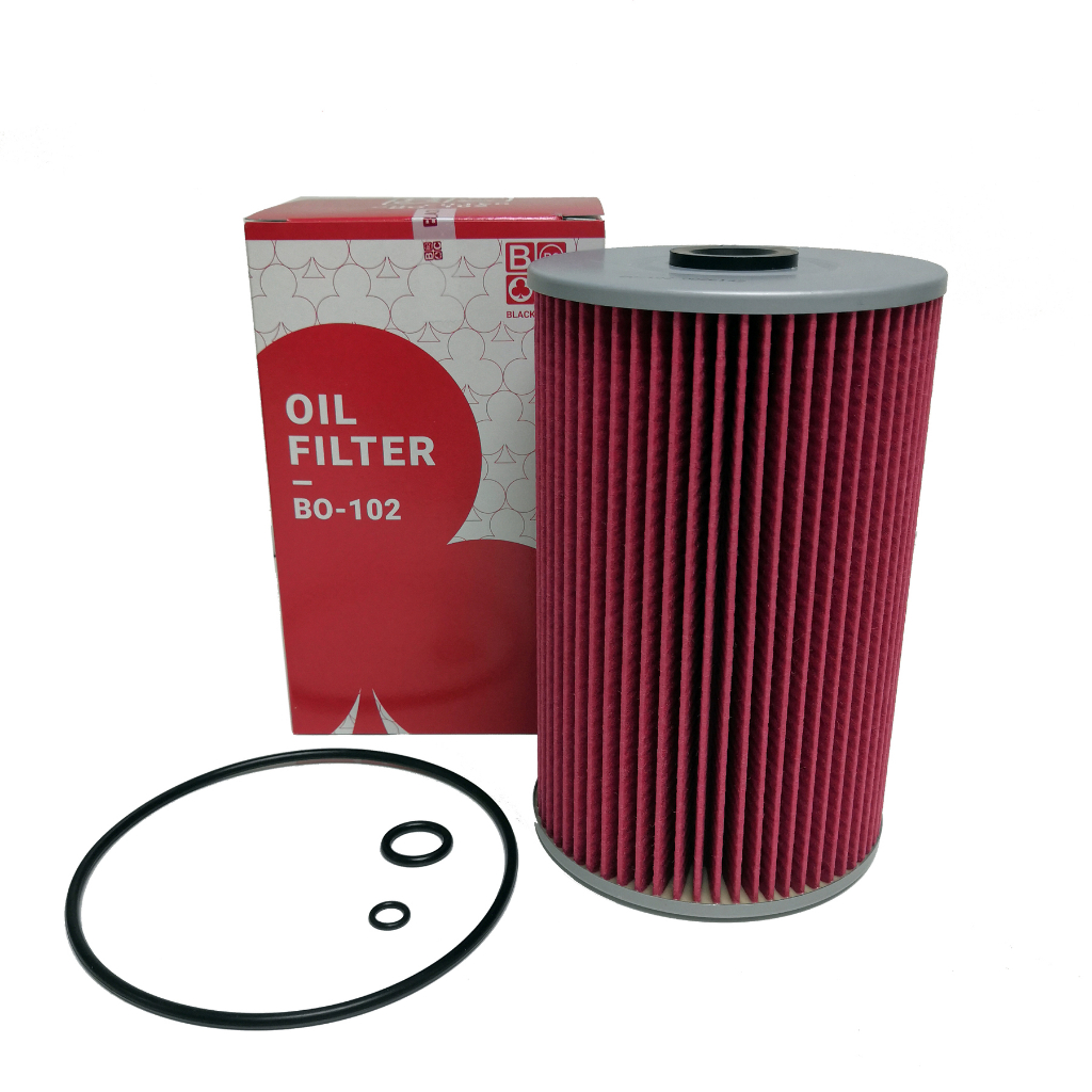 BlackClubsไส้กรองน้ำมันเครื่องอีซูซุ JCM, ฮีโน่EH700 รหัส BO102