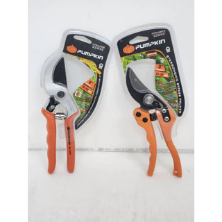 กรรไกรตัดกิ่งไม้ ชนิดปากโค้ง ขนาด 8นิ้ว ยาว 203mm ยี่ห้อ PUMPKIN รุ่น 33533 - 33543