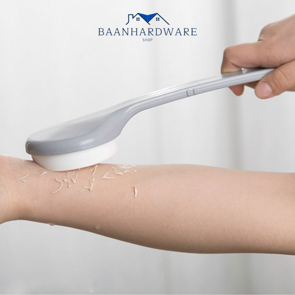 BAANHARDWARE แปรงถูหลัง ​ไม้ขัดหลัง ฟองน้ำขัดตัว แปรงอาบน้ำ ​ที่ขัดผิว แปรงขัดผิว BO-U002